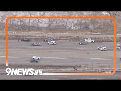 Authorities investigate a shooting that involved law enforcement on U.S. Highway 36 near Superior