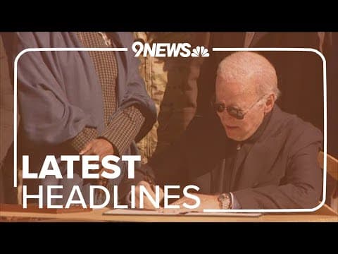 Latest headlines | President Biden to visit Denver on Tuesday