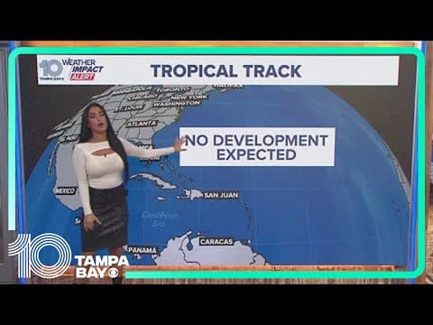 Tracking the Tropics: No development expected as hurricane season draws to a close