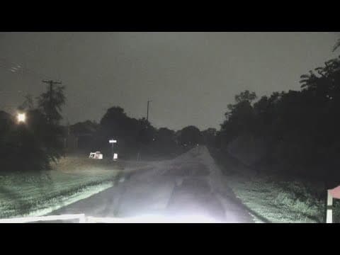 Heavy rain causes flooding in North Texas