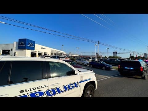 Slidell Police give an update on car dealership shooting