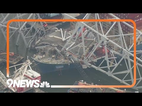 Report finds ship had power outages before hitting Baltimore bridge