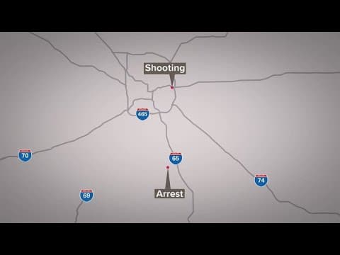 1 injured, 1 in custody after I-70 shooting in Indianapolis