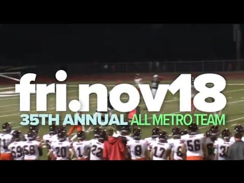 FRIDAY: Randy reveals his 35th All-Metro Football Team
