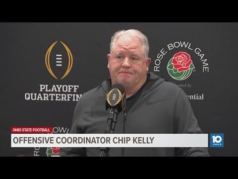 Ohio State OC Chip Kelly talks about progress made since last game against Oregon