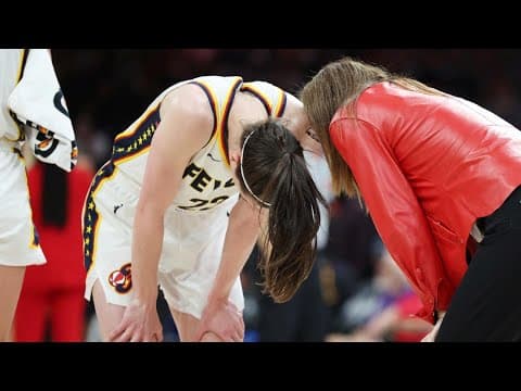 Caitlin Clark's injury forces her out of WNBA All-Star Game in Indianapolis