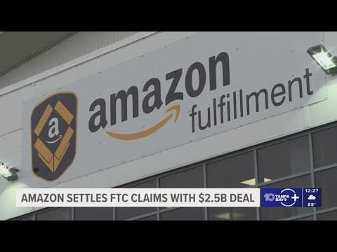 Amazon to pay $2.5 billion to settle FTC allegations it duped customers into enrolling in Prime