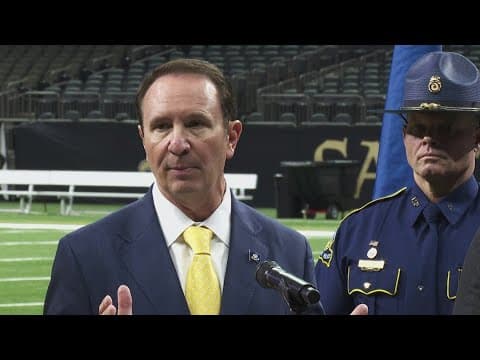 Governor-Elect Jeff Landry reveals his plan to make New Orleans safer