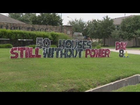Power for CenterPoint customers in "nested outages" might not be restored until the end of week