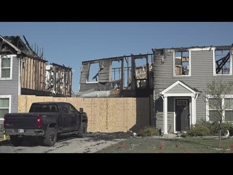 New security video shows start of suspicious fire, explosion at Camby home