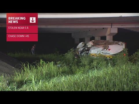 Ambulance stolen from Dallas children's hospital, suspect leads police on chase