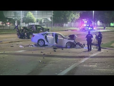 Breaking: Police investigating deadly crash along Westpark Tollway near S. Gessner