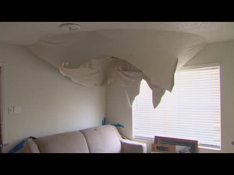 Unlivable conditions reported by some tenants at a North Texas apartment complex