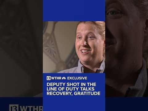 EXCLUSIVE: Deputy shot in the line of duty talks recovery, gratitude