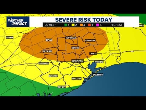 Live Radar: Track storms across the Houston area today