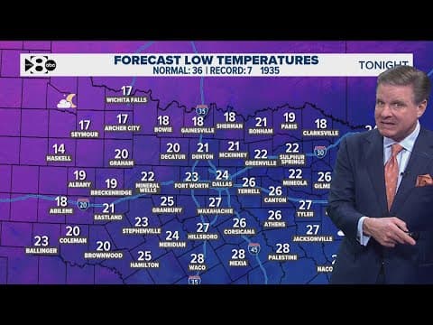 DFW Weather: Flurries seen in North Texas, but don't expect a full snow