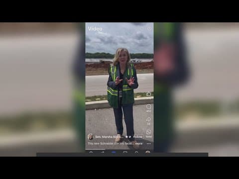 Sen. Blackburn criticized for statement praising Trump for investment from Biden-era laws