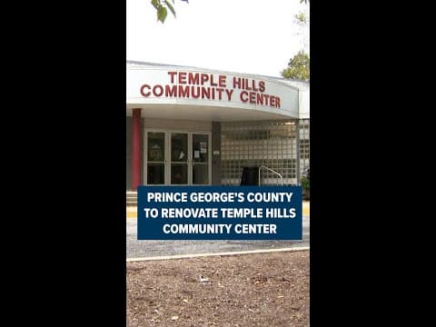 Temple Hills Community Center Renovation - DMB