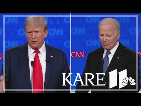 Fallout after first presidential debate