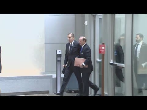 Hunter Biden testifies in closed-door inquiry