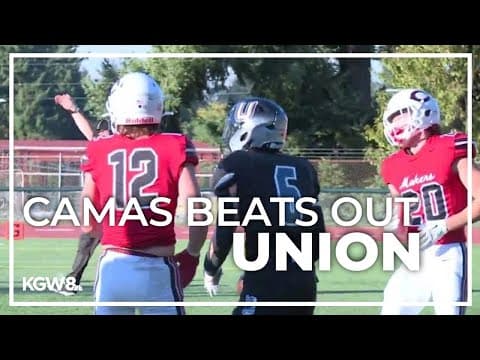 Camas clinches share of league title with win over Union | Friday Night Football