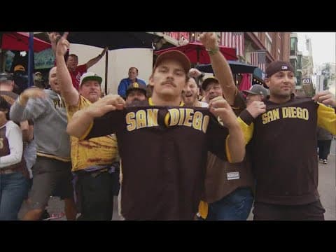 Rain delays the start of NLDS Game 4, Padres look to clinch series