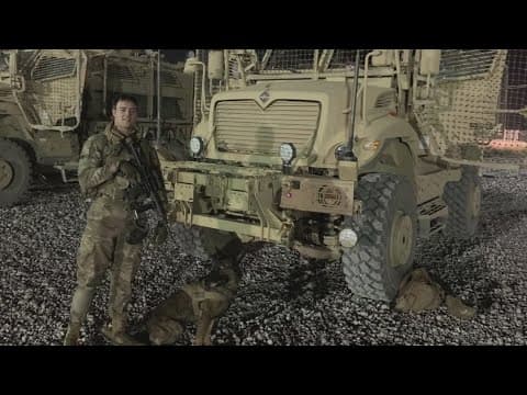 Veteran reunited with military K9 two years after leaving the Army | Get Uplifted