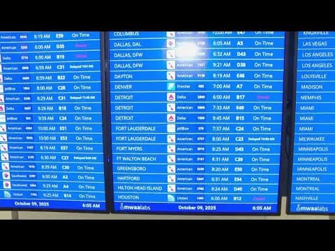 Government shutdown latest | Oct. 9, 2025 | Another Senate vote and DCA impacts