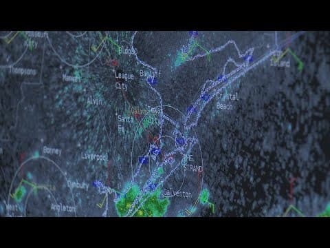 KHOU 11 team coverage of Francine's path as it moves through Gulf | Noon update