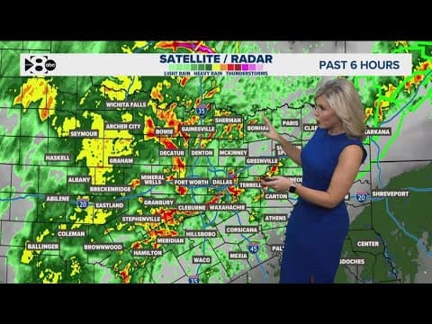 DFW weather: Tracking potential severe storms in North Texas
