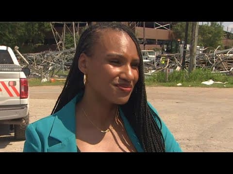 CenterPoint Energy's Logan Anderson gives an update on restoration efforts