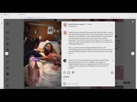 ‘Birth Trauma Mama’ creates support network for moms online