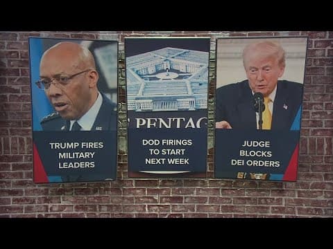 President Trump fires top military leaders, including chairman of joint chiefs of staff