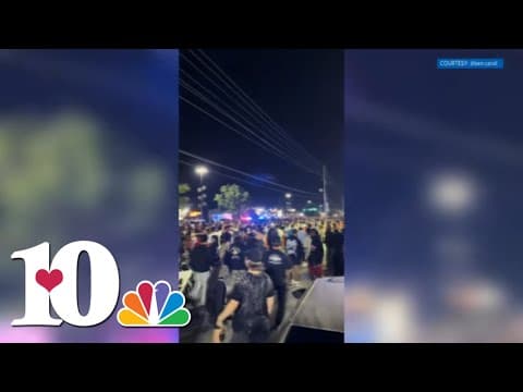 Multiple agencies respond to 'large gathering' at Pigeon Forge gas station after car show