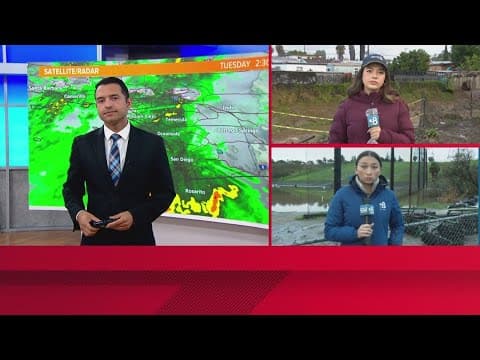 San Diego sees road closures as steady rains pour across the county | 7 AM update