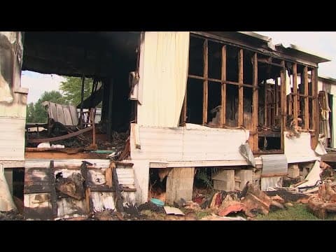 Family of 7 loses nearly everything after 4th of July fire destroys trailer home near Westerville