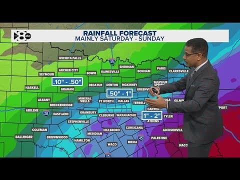 DFW Weather: Chilly afternoons and cold mornings in the forecast this week