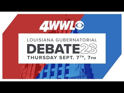WWL-TV to host opening 2023 Gubernatorial Election Debate