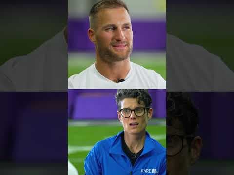 You heard the man, Kirk Cousins has nerd swag. #kare11 #shorts #minnesotavikings