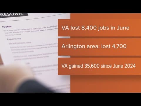 Virginia sees significant rise in unemployment