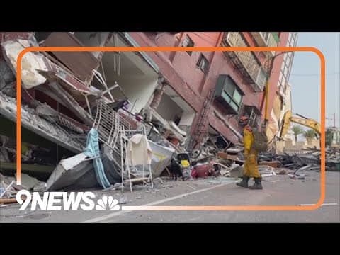 Strongest earthquake in 25 years rocks Taiwan, killing 9 people and trapping 70 workers in quarries