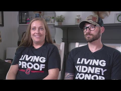 Muncie woman needed a kidney transplant; her husband was the 'perfect match'