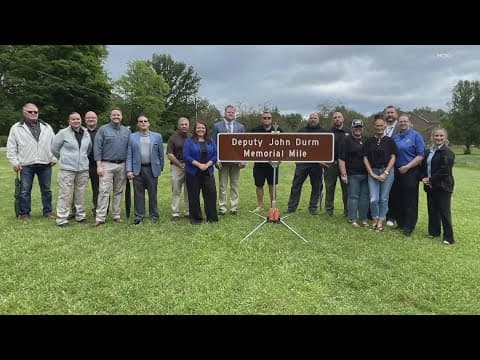 Mile stretch of I-74 named in honor of Deputy John Durm
