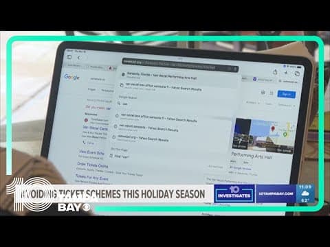 Avoiding ticket schemes this holiday season