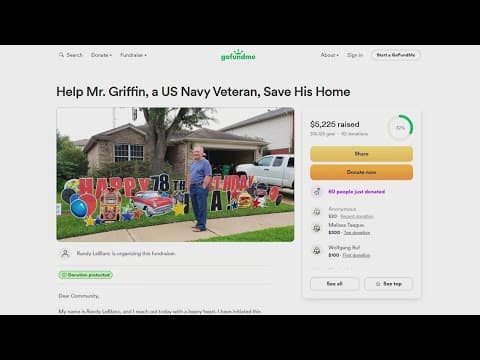 82-year-old Texas veteran faces foreclosure over HOA dues