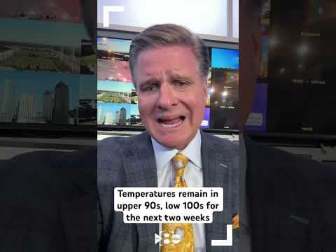 DFW Weather: Temperatures remain in upper 90s, low 100s for the next two weeks