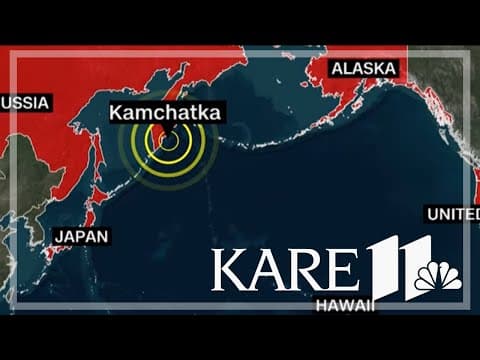 Tsunami waves move toward California, Hawaii after earthquake hits Russia