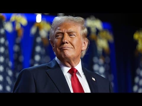 Donald Trump wins 2024 presidential election