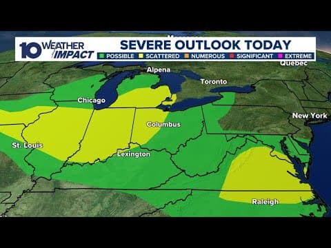 Tracking storms moving through central Ohio | Live radar