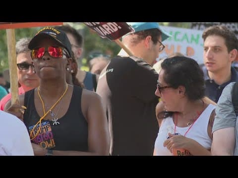 DC protesters rally against federalization of local police